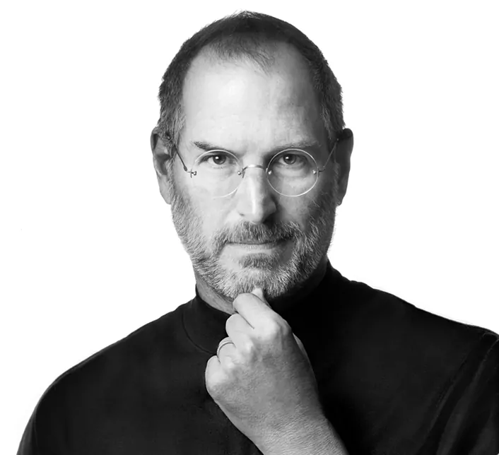 Steve Jobs' headshot